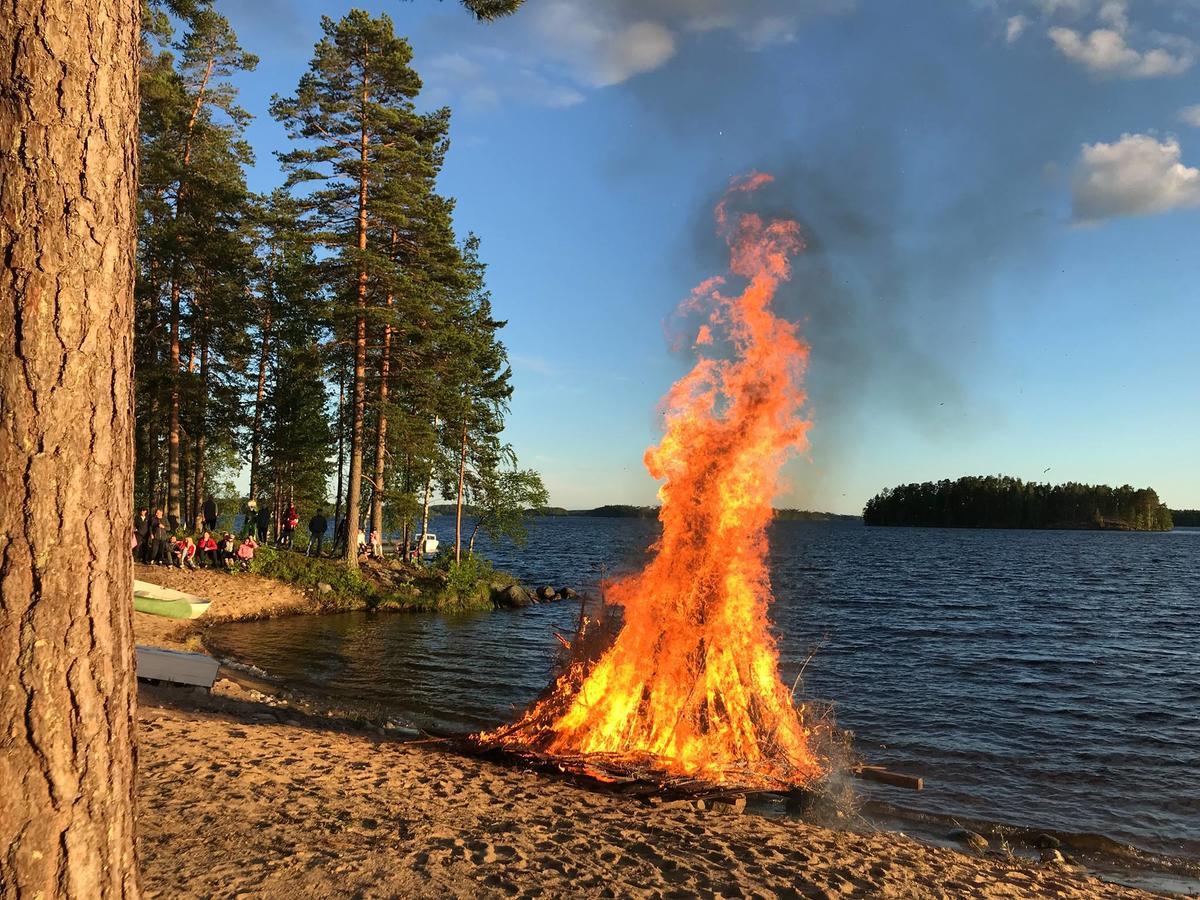 Koskenselaen Lomakylae Villa Puumala Exteriör bild